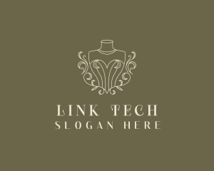 Elegant Fashion Mannequin logo design