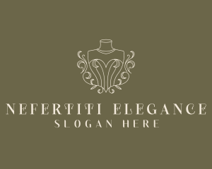 Elegant Fashion Mannequin logo design