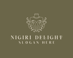 Elegant Fashion Mannequin logo design