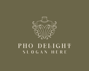 Elegant Fashion Mannequin logo design