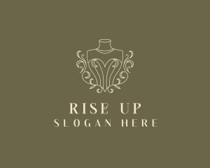 Elegant Fashion Mannequin logo design