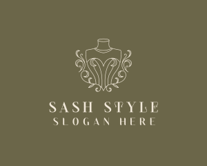 Elegant Fashion Mannequin logo design