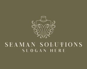 Elegant Fashion Mannequin logo design