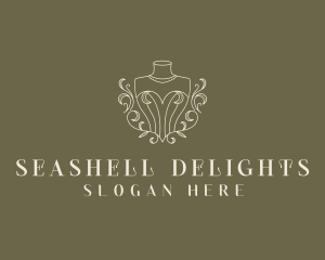 Elegant Fashion Mannequin logo design