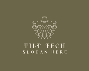 Elegant Fashion Mannequin logo design