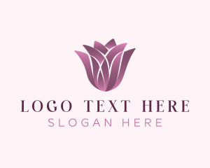 Hand - Flower Beauty Spa logo design