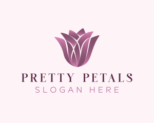 Flower Beauty Spa logo design