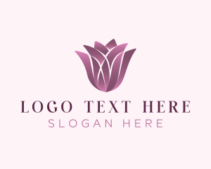 Fitness - Flower Beauty Spa logo design