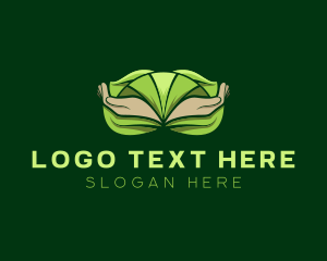 Herb - Farm Harvest Hand logo design