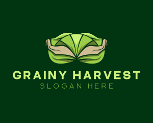 Farm Harvest Hand logo design