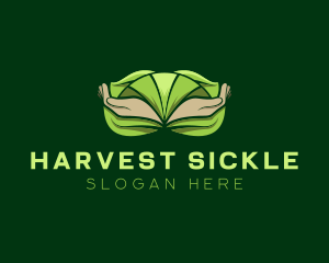 Farm Harvest Hand logo design