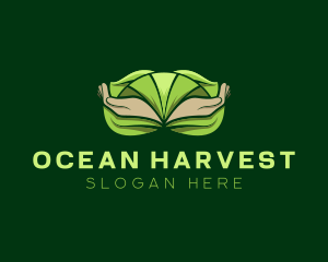 Farm Harvest Hand logo design