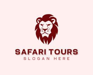 Safari Lion Beast logo design