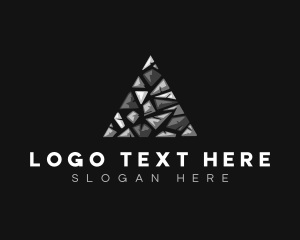 Triangle - Triangle Pyramid Masonry logo design