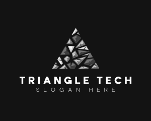 Triangle Pyramid Masonry logo design