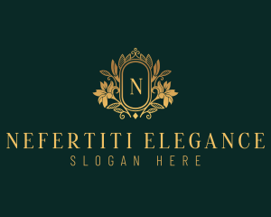 Stylish Wedding Floral logo design