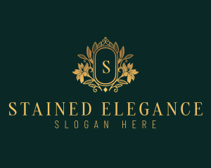 Stylish Wedding Floral logo design