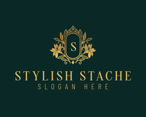 Stylish Wedding Floral logo design