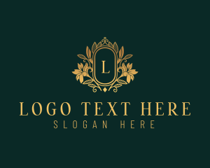 Stylish Wedding Floral Logo