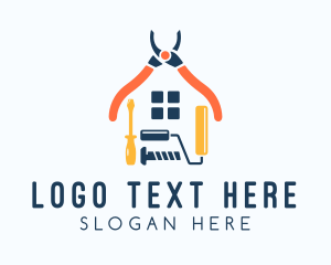 Repair - Home Maintenance Tools logo design