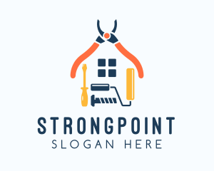 Repair - Home Maintenance Tools logo design