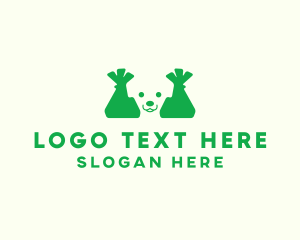 Pet Store - Puppy Dog Bag logo design