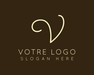 Luxurious - Golden Beauty Script logo design