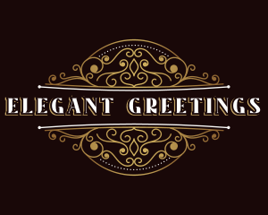 Deluxe Elegant Ornament logo design