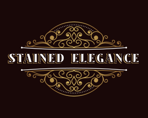 Deluxe Elegant Ornament logo design