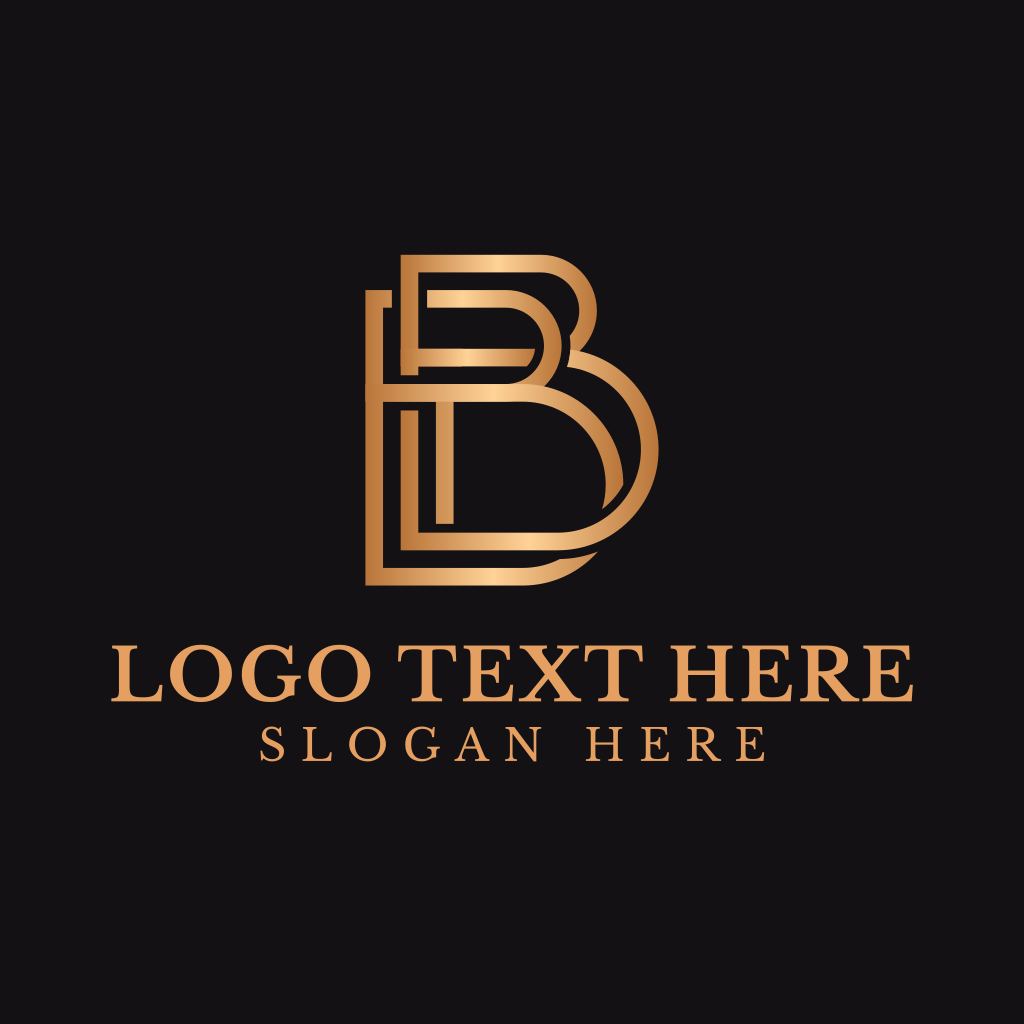 Exclusive Logo 387126, Luxury Letter B Flower Monogram Logo