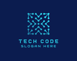 Cyber Circuit Code logo design