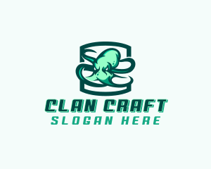 Clan - Octopus Gaming Clan logo design