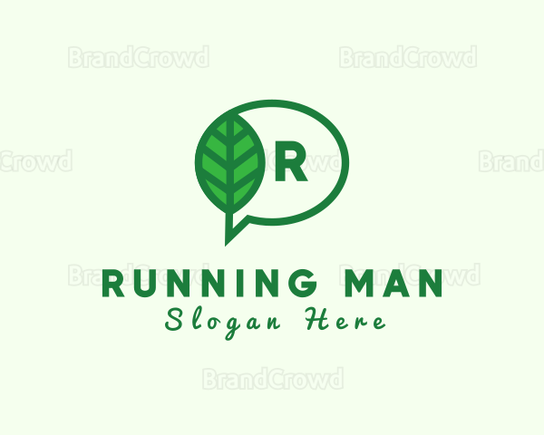 Natural Leaf Environment Chat Logo