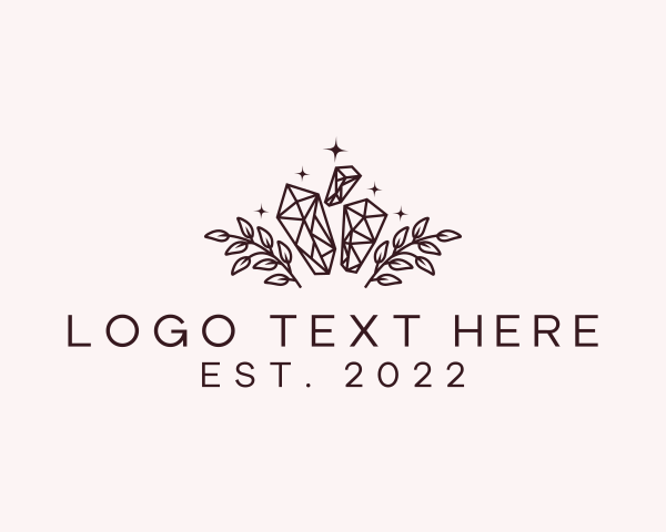 High End - Sparkling Precious Stone logo design