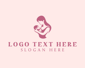 Fertility - Mother Baby Childcare logo design