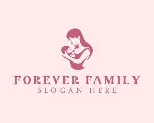 Adoption - Mother Baby Childcare logo design