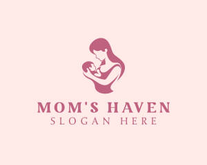 Mother Baby Childcare logo design