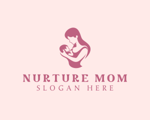 Postnatal - Mother Baby Childcare logo design