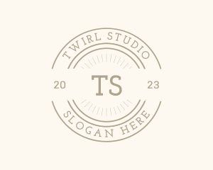 Retro Hipster Studio  logo design