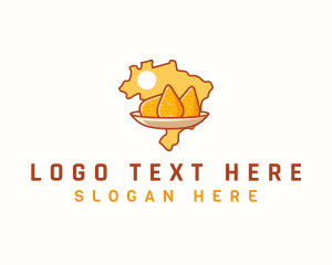 Snacks - Brazil Coxinha Restaurant logo design