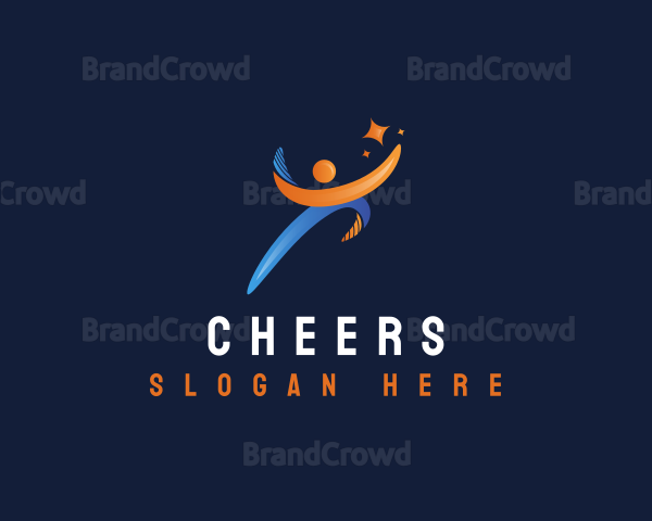 Human Leader Success Logo