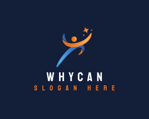Human Leader Success Logo