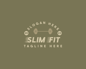 Weight Loss - Athlete Fitness Gym logo design