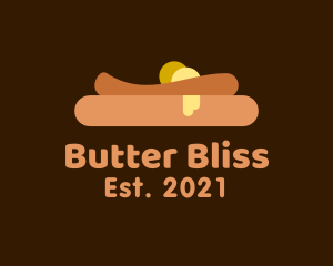 Butter - Breakfast Pancake Butter logo design