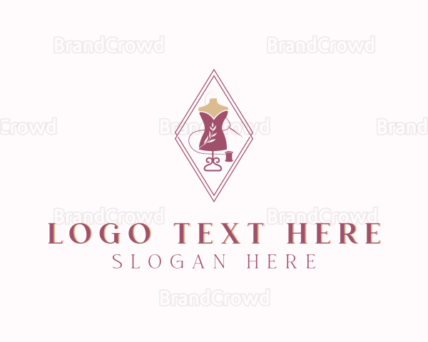 Fashion Sewing Mannequin Logo
