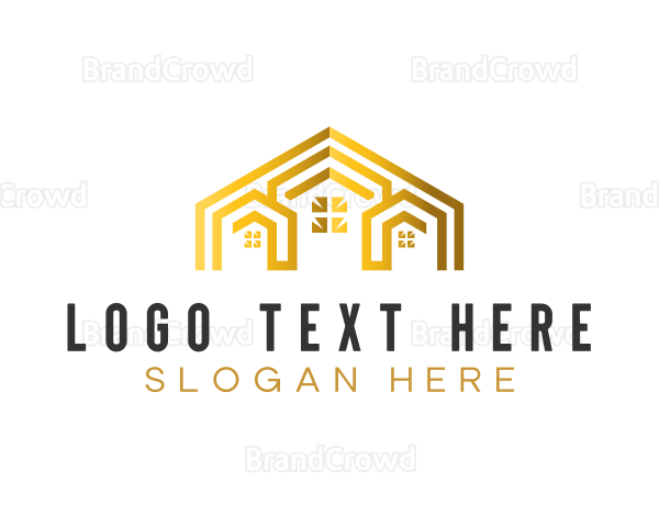 House Roof Residence Logo