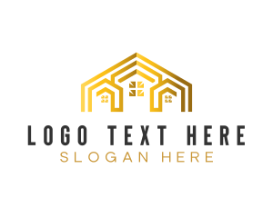 Construction - House Roof Residence logo design