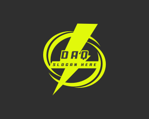 Thunder Power Lightning Logo
