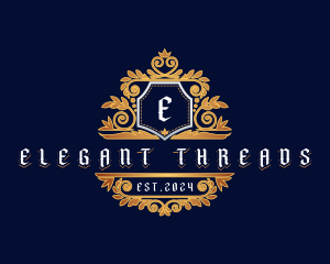 Royal Leaf Shield logo design