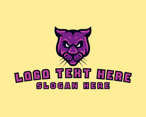 Cougar - Wild Panther Gaming logo design
